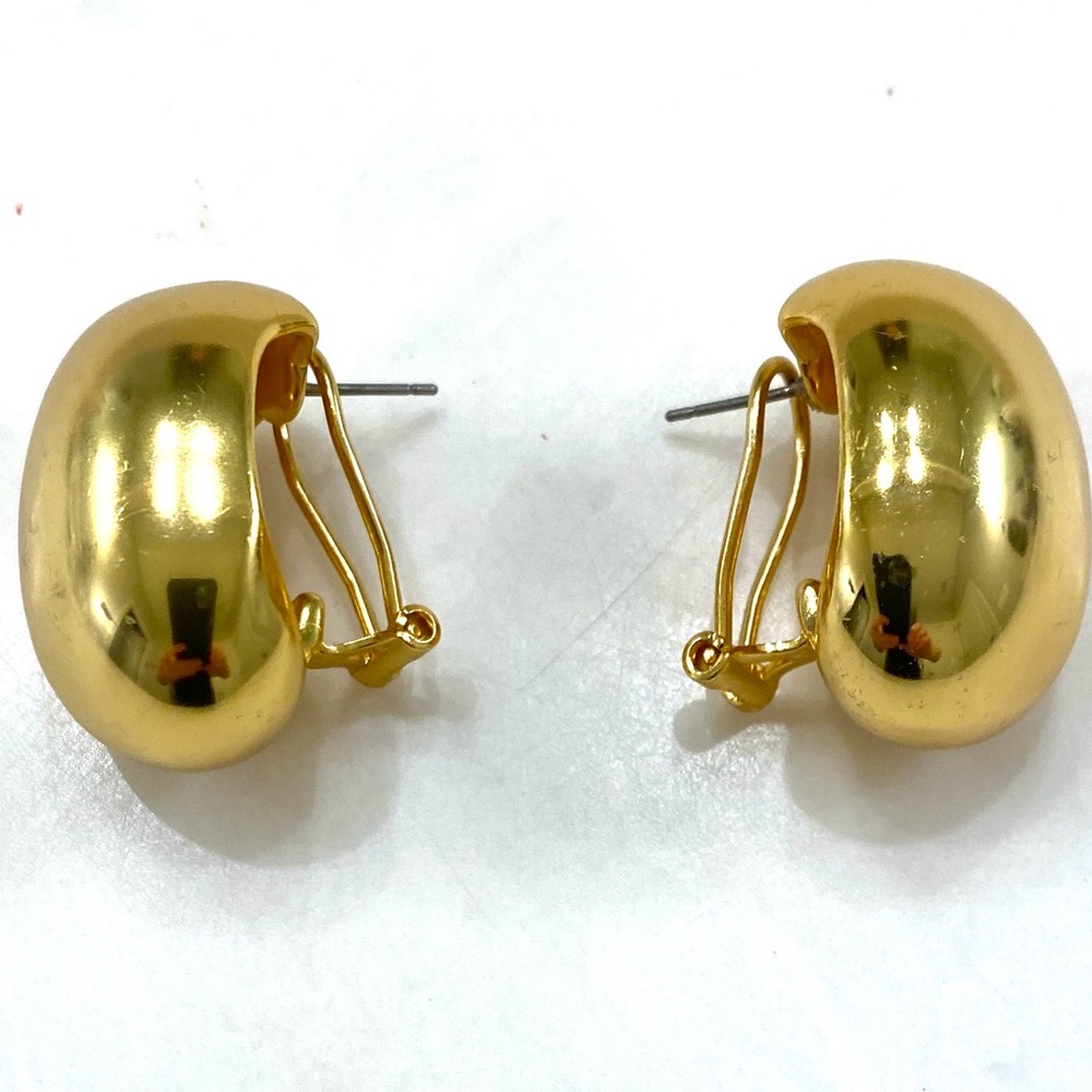 J. Crew Sculpted Orb Hoop Earrings